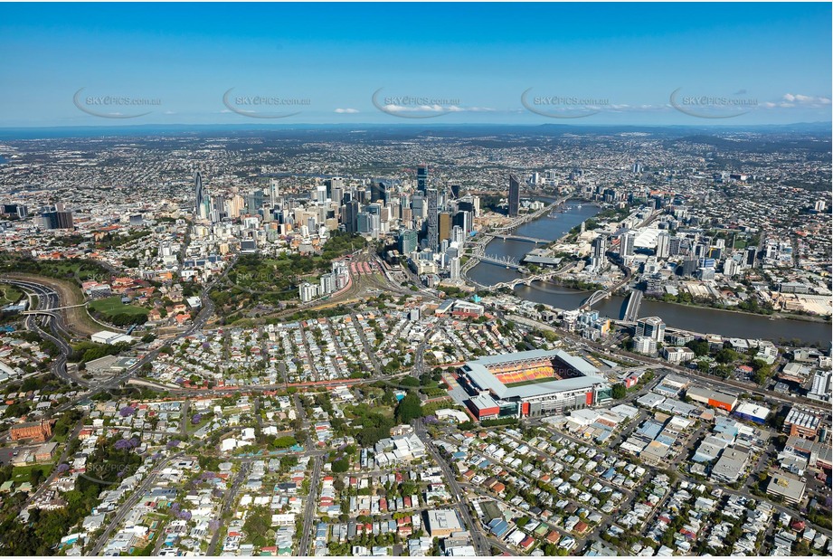 Aerial Photo Petrie Terrace QLD Aerial Photography