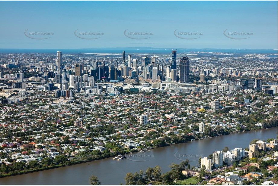 Aerial Photo West End QLD Aerial Photography