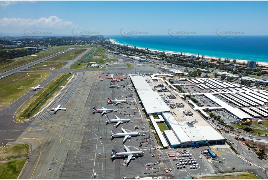 Gold Coast Airport Terminal QLD Aerial Photography
