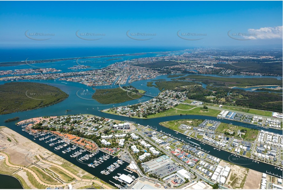 Aerial Photo Hope Island QLD Aerial Photography