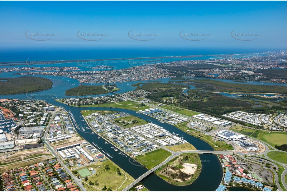 Aerial Photo Hope Island QLD Aerial Photography