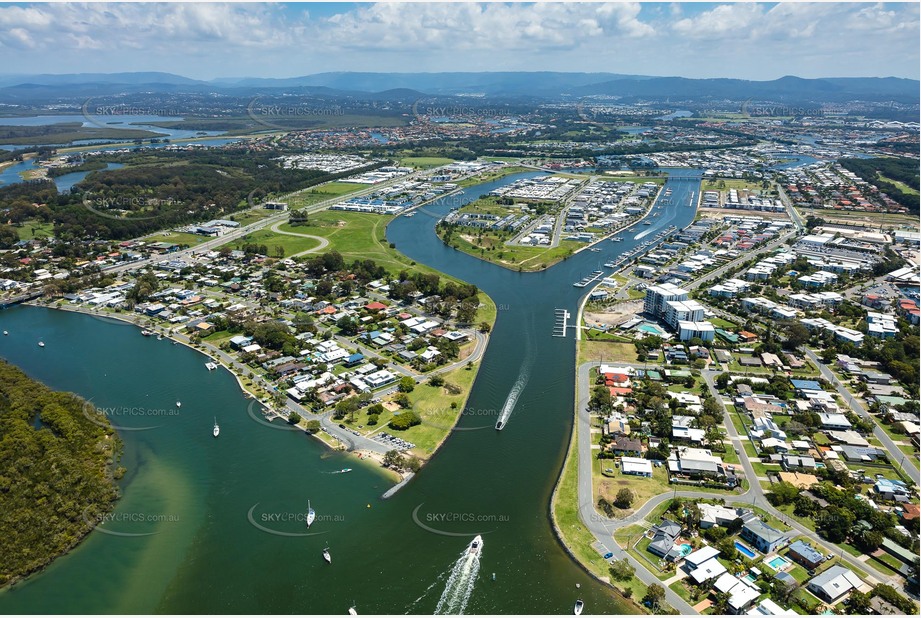 Aerial Photo Hope Island QLD Aerial Photography