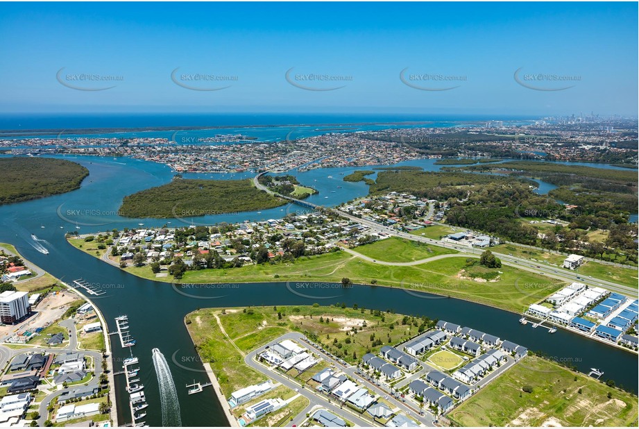 Aerial Photo Hope Island QLD Aerial Photography