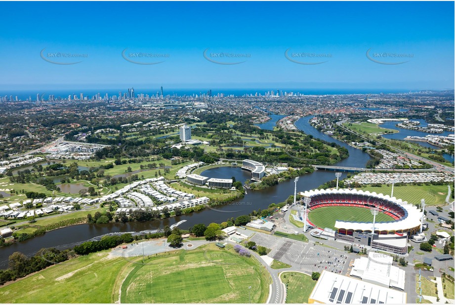 Aerial Photo Carrara QLD Aerial Photography