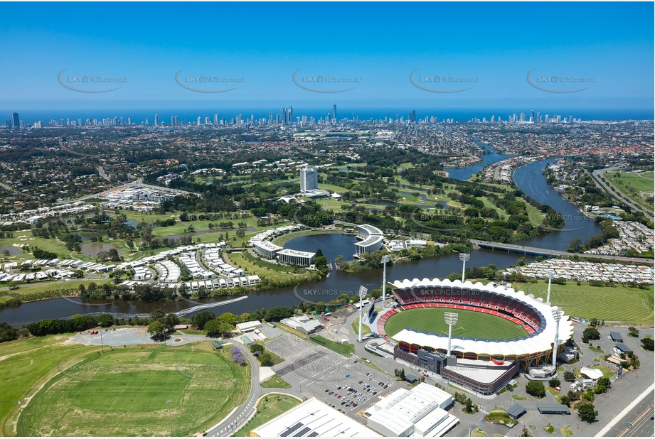 Aerial Photo Carrara QLD Aerial Photography