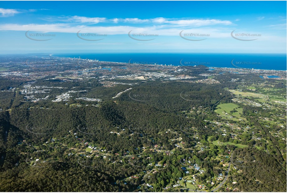 Aerial Photo Tallebudgera Valley QLD Aerial Photography