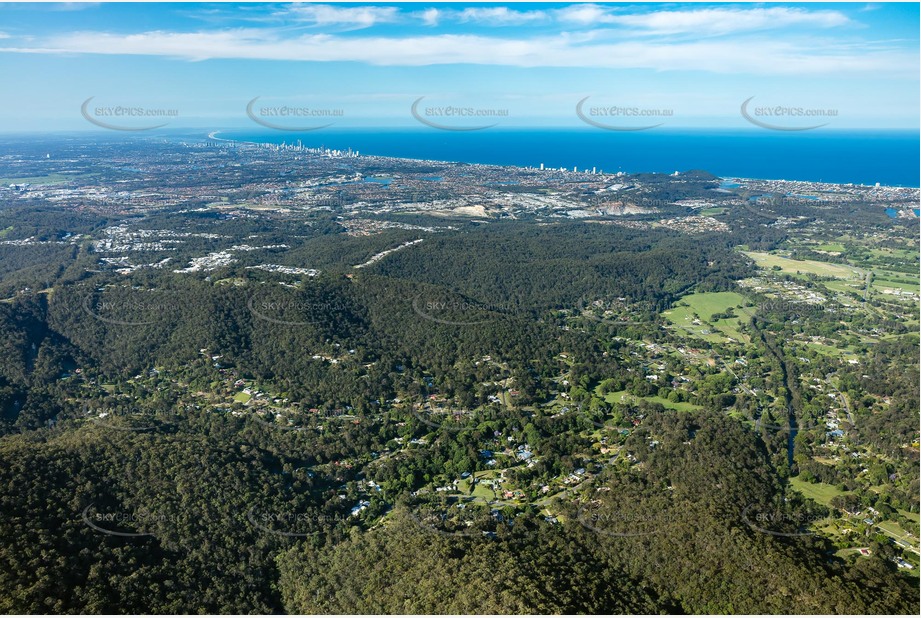 Aerial Photo Tallebudgera Valley QLD Aerial Photography