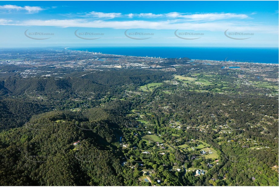 Aerial Photo Tallebudgera Valley QLD Aerial Photography