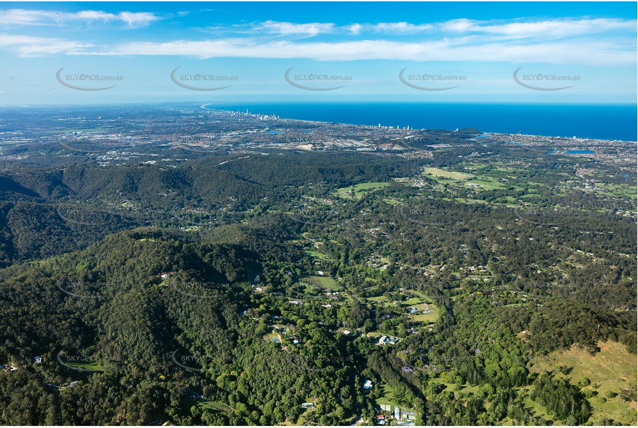 Aerial Photo Tallebudgera Valley QLD Aerial Photography