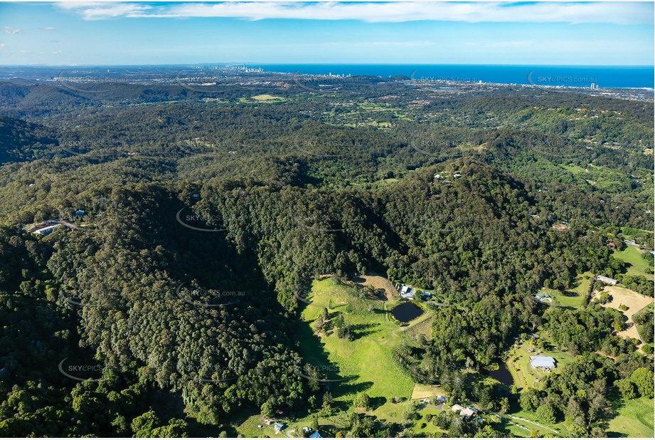Aerial Photo Currumbin Valley QLD Aerial Photography