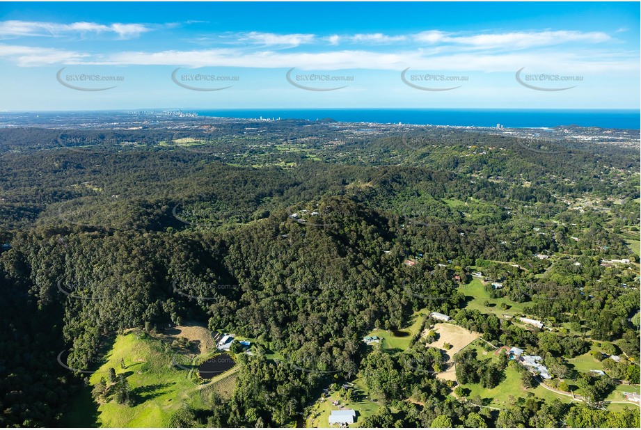 Aerial Photo Currumbin Valley QLD Aerial Photography