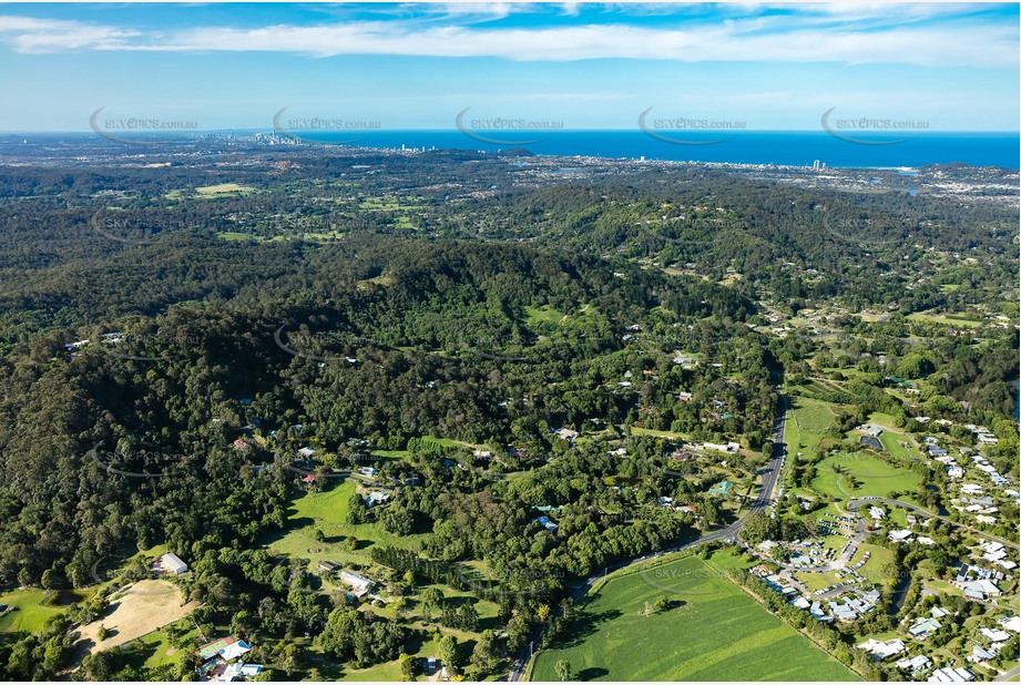 Aerial Photo Currumbin Valley QLD Aerial Photography