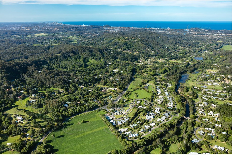 Aerial Photo Currumbin Valley QLD Aerial Photography