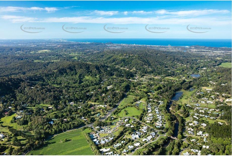 Aerial Photo Currumbin Valley QLD Aerial Photography