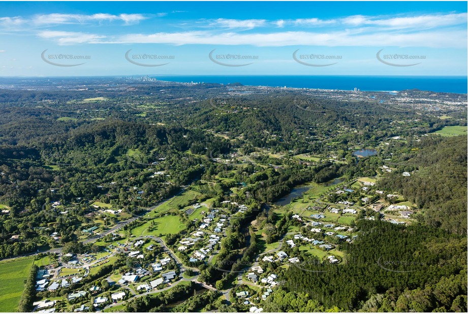 Aerial Photo Currumbin Valley QLD Aerial Photography