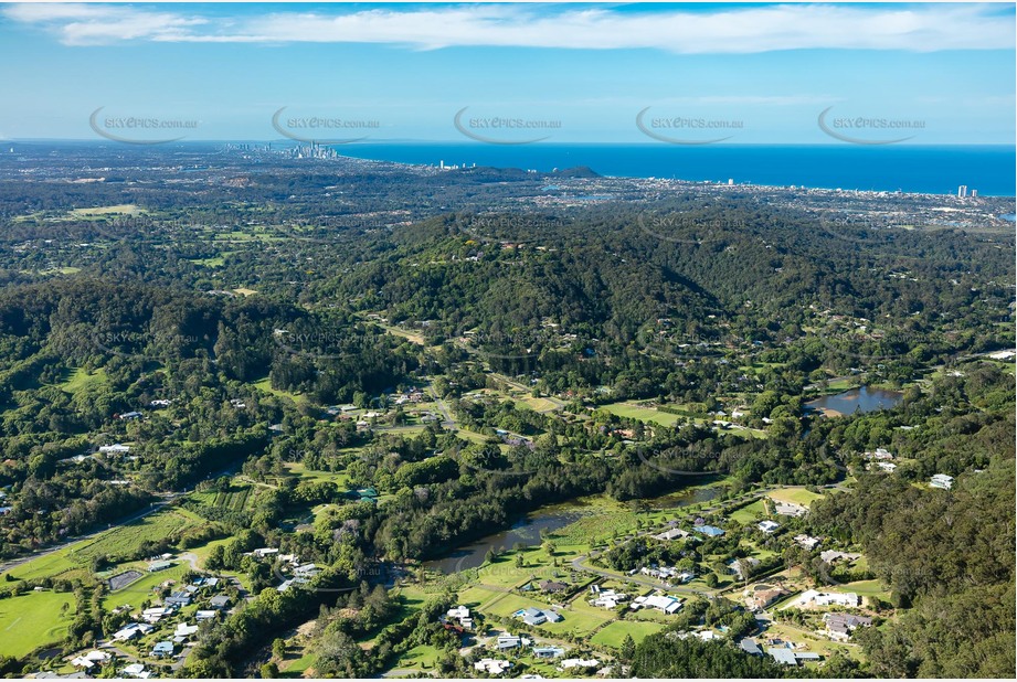 Aerial Photo Currumbin Valley QLD Aerial Photography