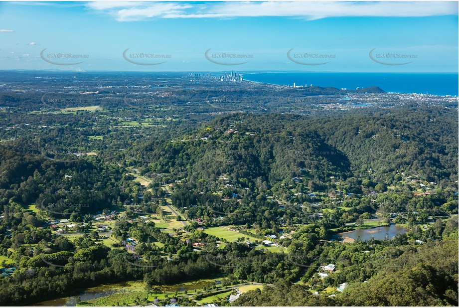 Aerial Photo Currumbin Valley QLD Aerial Photography