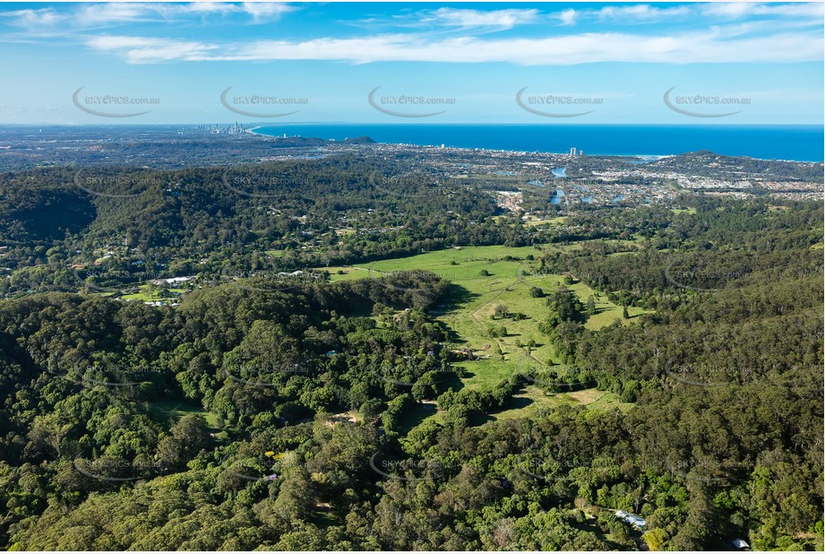 Aerial Photo Currumbin Waters QLD Aerial Photography