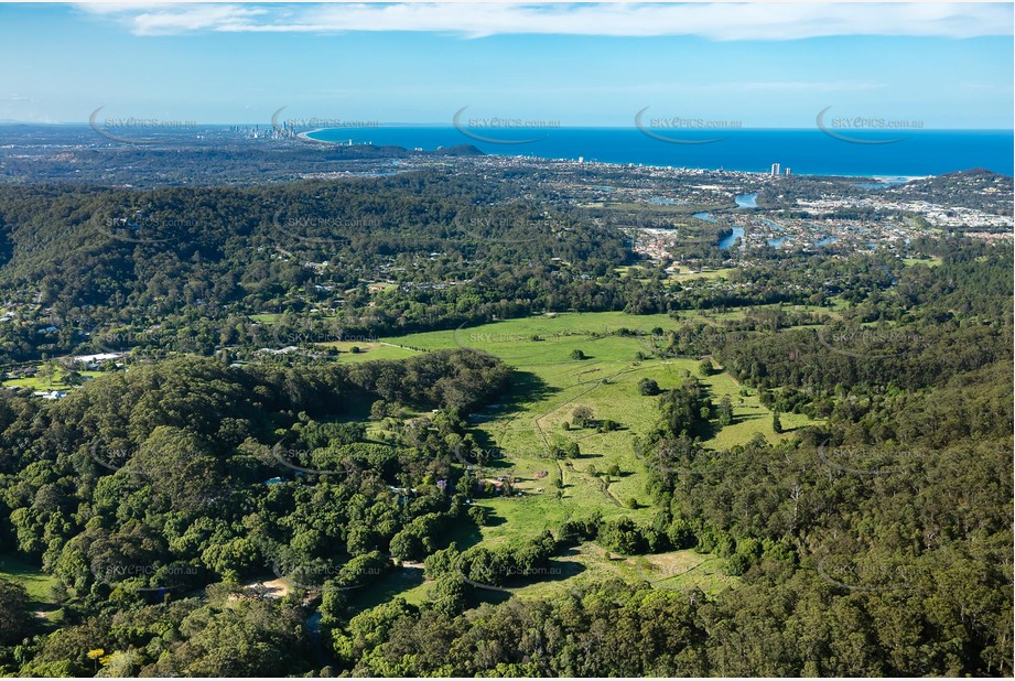 Aerial Photo Currumbin Waters QLD Aerial Photography