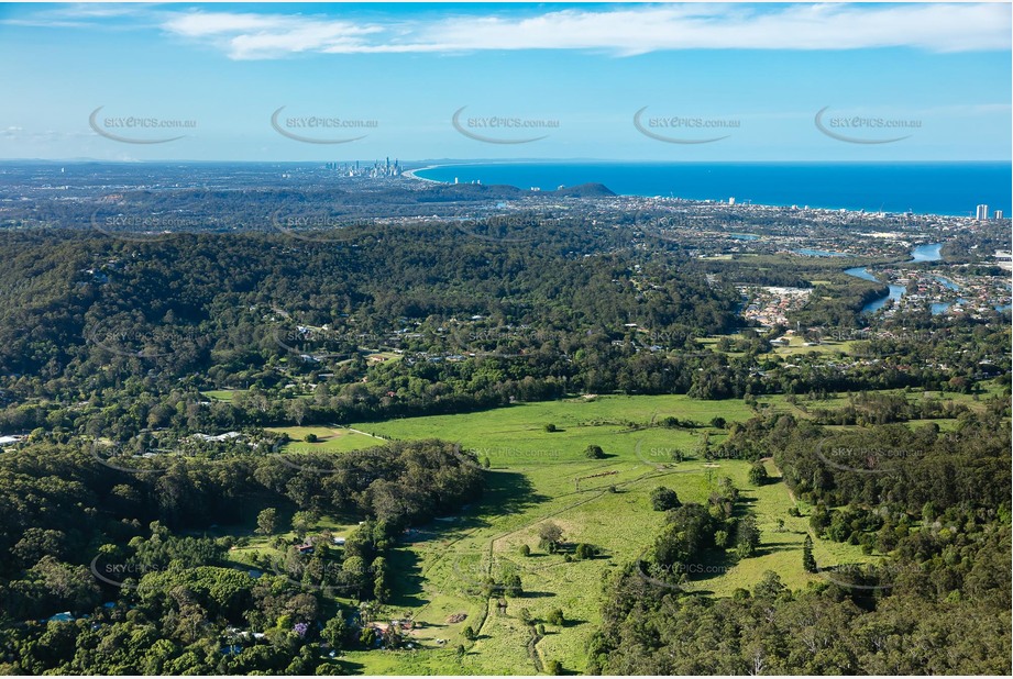 Aerial Photo Currumbin Valley QLD Aerial Photography