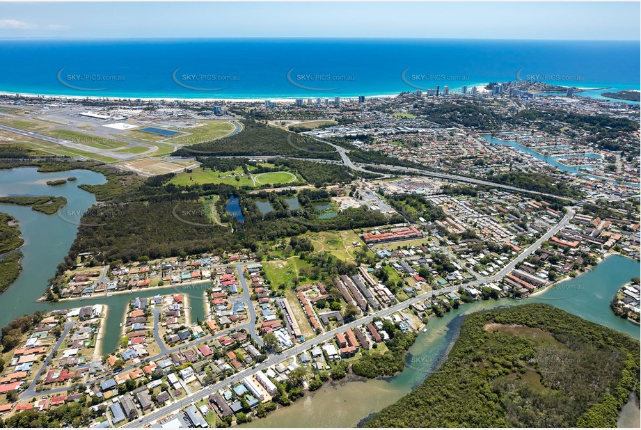 Aerial Photo Tweed Heads West NSW Aerial Photography