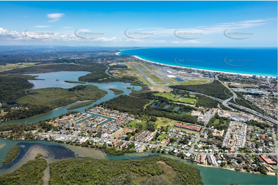 Aerial Photo Tweed Heads West NSW Aerial Photography