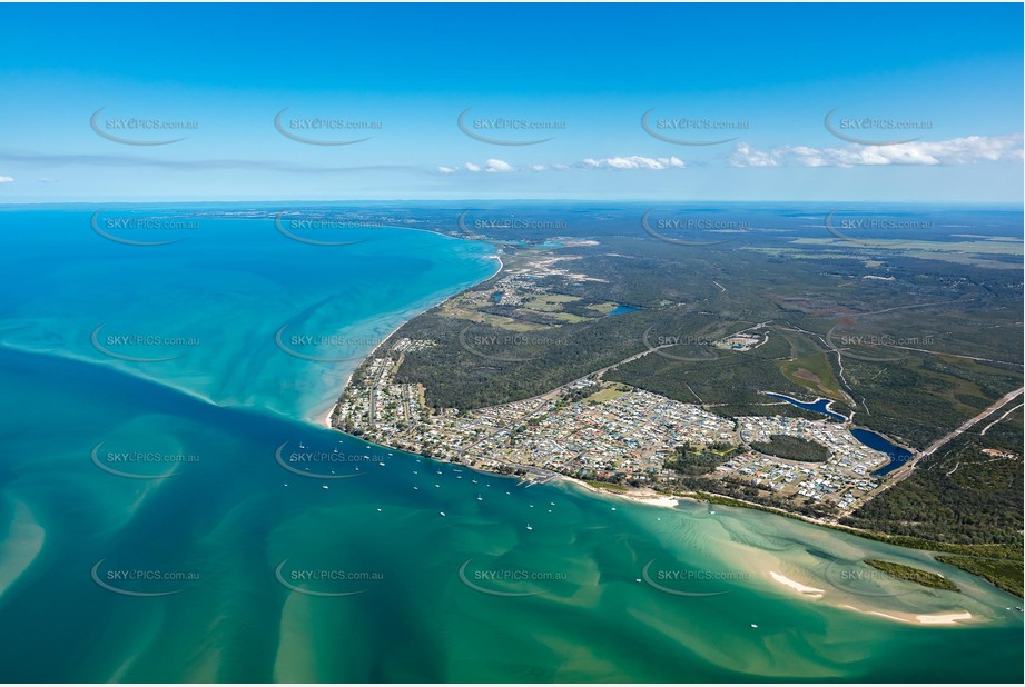 Aerial Photo Burrum Heads Aerial Photography
