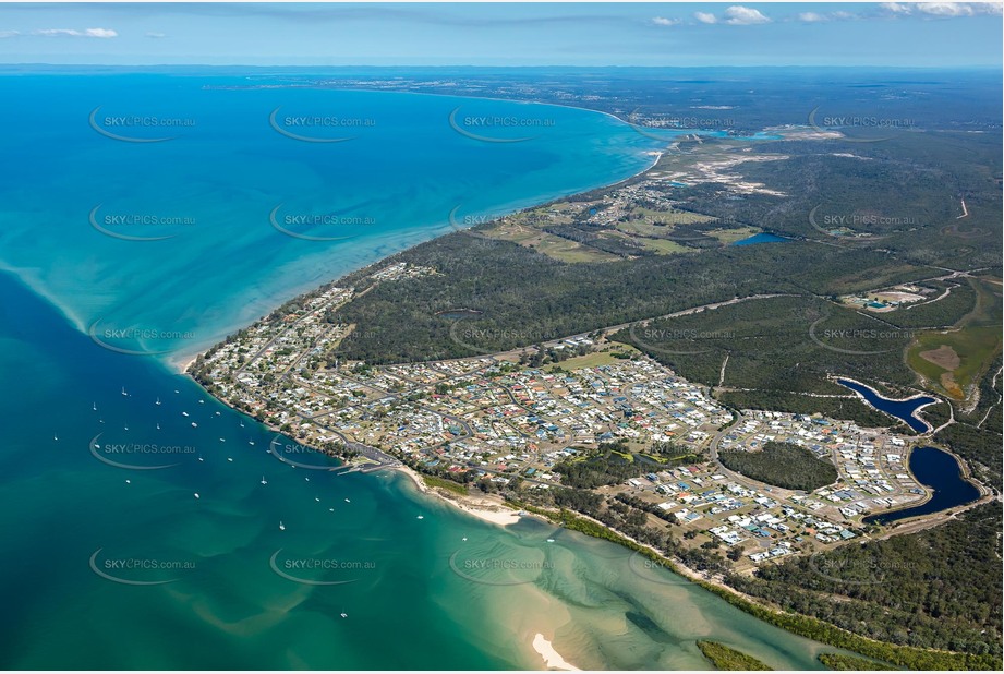 Aerial Photo Burrum Heads Aerial Photography