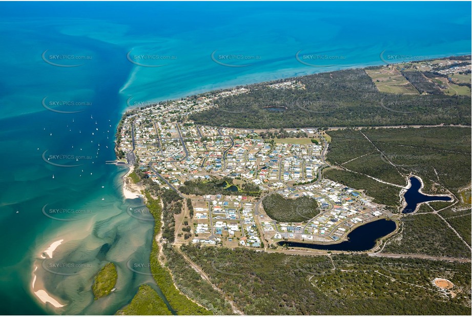 Aerial Photo Burrum Heads Aerial Photography