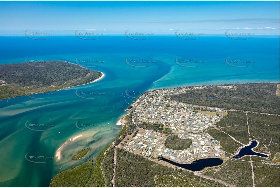 Aerial Photo Burrum Heads Aerial Photography