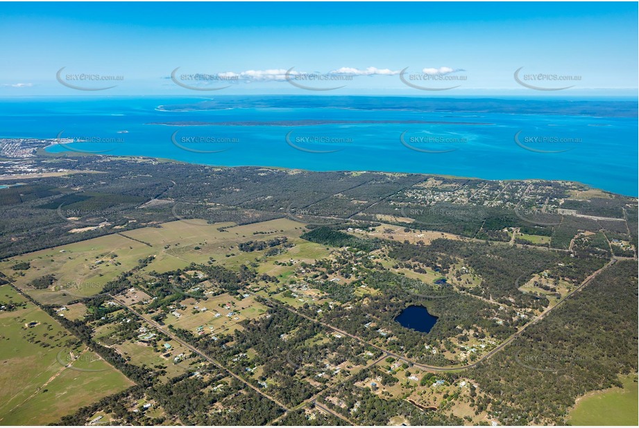 High Altitude Aerial Photo Booral QLD Aerial Photography