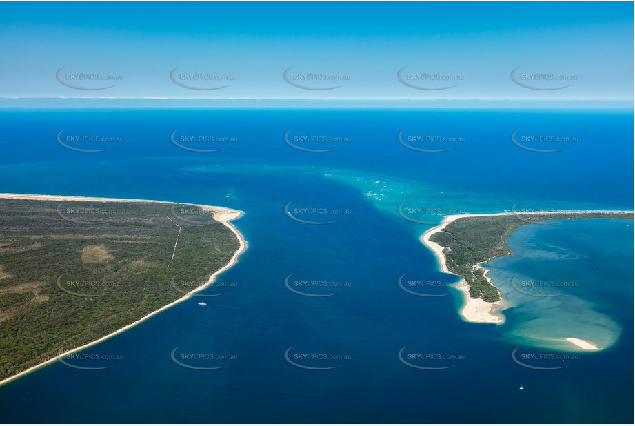 Inskip Point & Wide Bay Bar QLD Aerial Photography