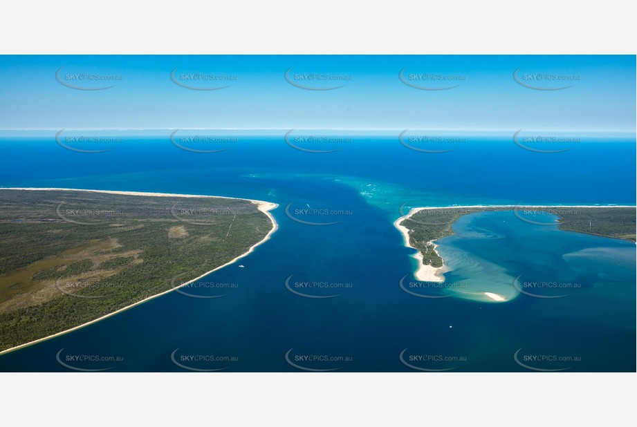 Inskip Point & Wide Bay Bar QLD Aerial Photography