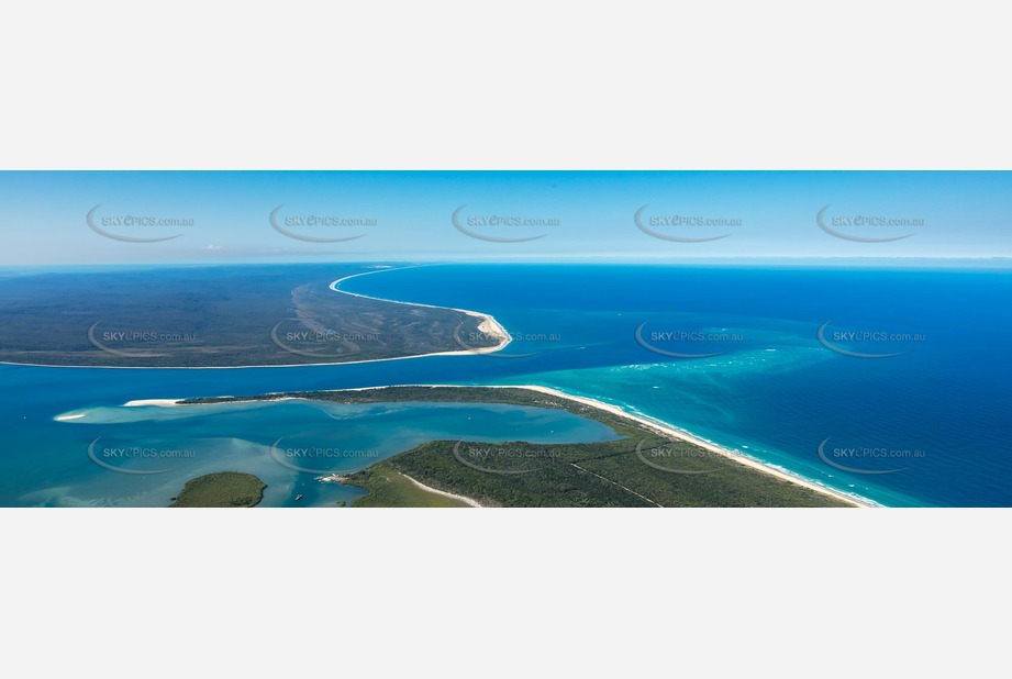 Inskip Point & Wide Bay Bar QLD Aerial Photography