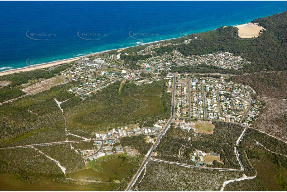 High Altitude Aerial Photo Rainbow Beach Aerial Photography