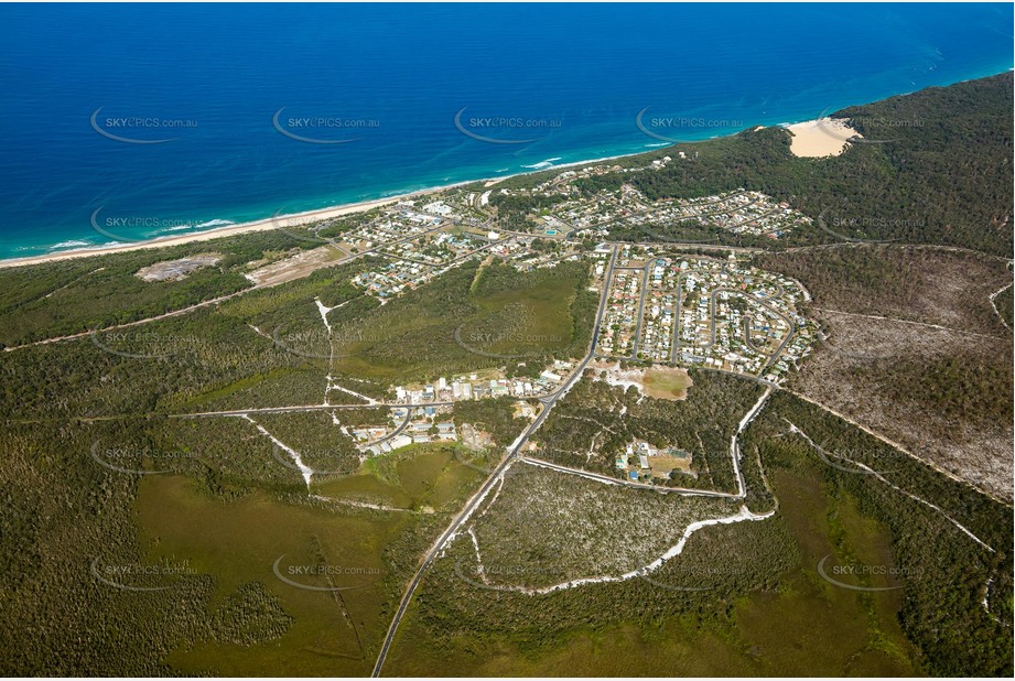 High Altitude Aerial Photo Rainbow Beach Aerial Photography