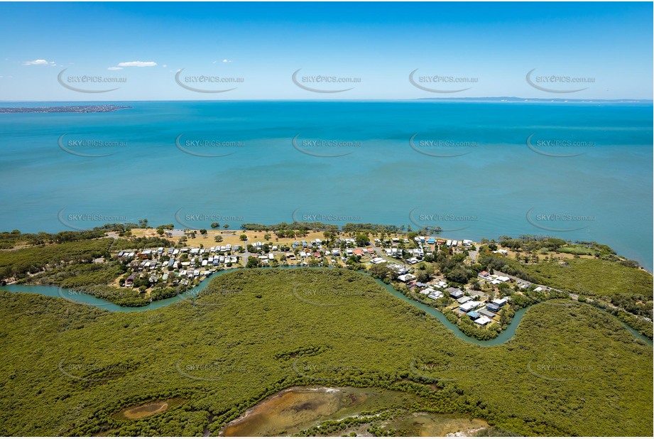 Aerial Photo Nudgee Beach Aerial Photography