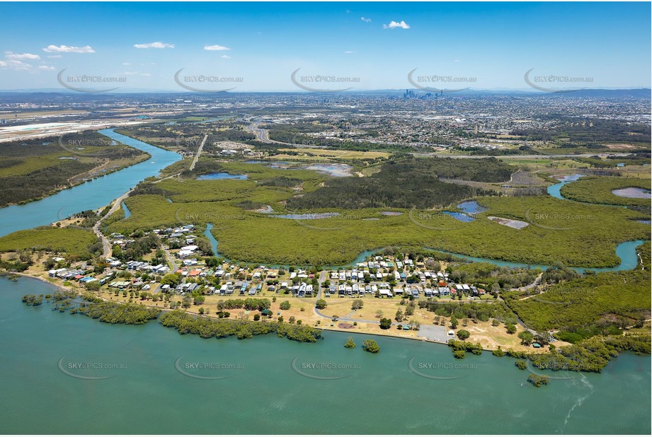 Aerial Photo Nudgee Beach Aerial Photography