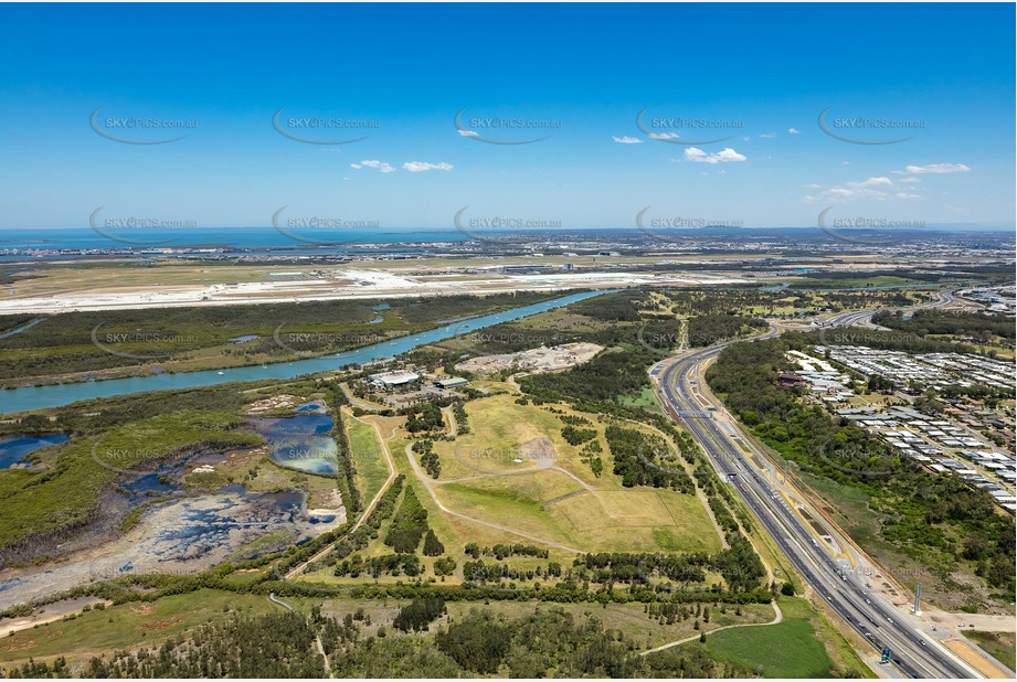 Aerial Photo Nudgee Beach Aerial Photography