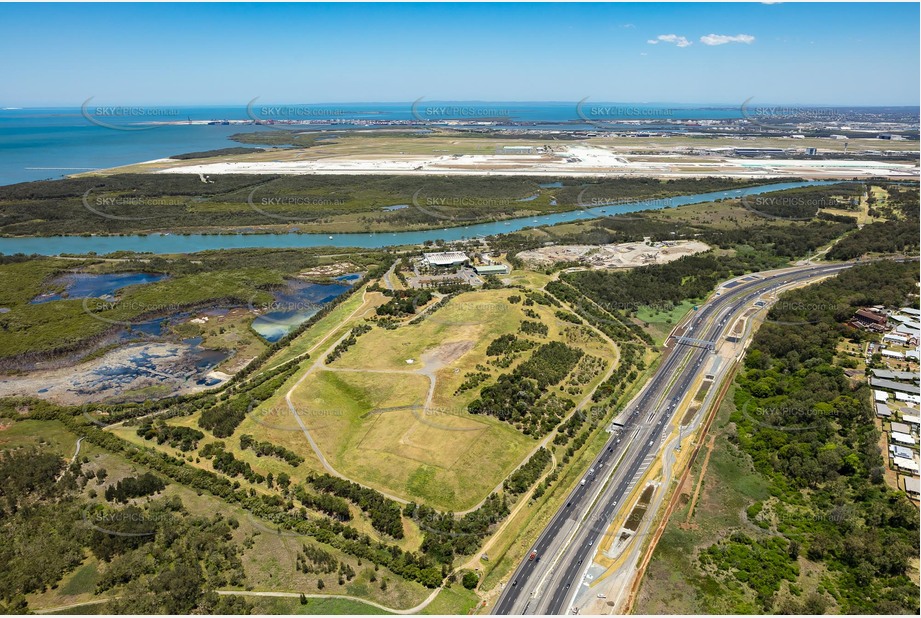Aerial Photo Nudgee Beach Aerial Photography
