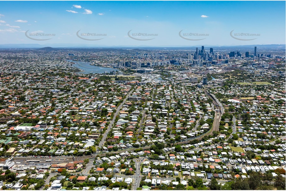 Aerial Photo Wooloowin QLD Aerial Photography