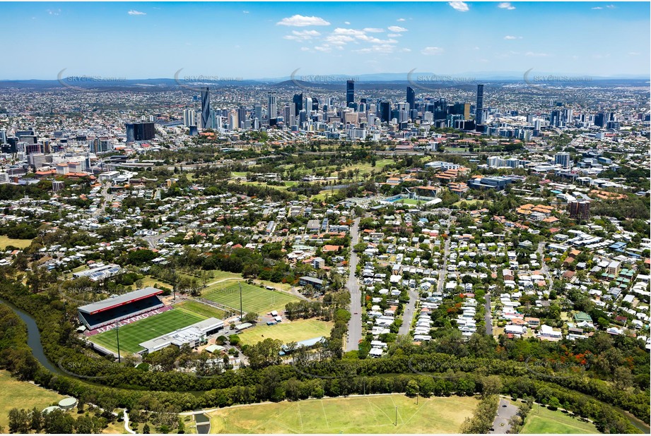 Aerial Photo Kelvin Grove QLD Aerial Photography