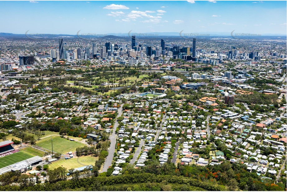 Aerial Photo Kelvin Grove QLD Aerial Photography