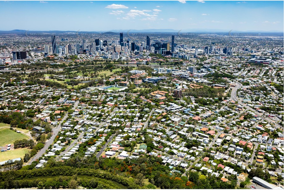 Aerial Photo Kelvin Grove QLD Aerial Photography