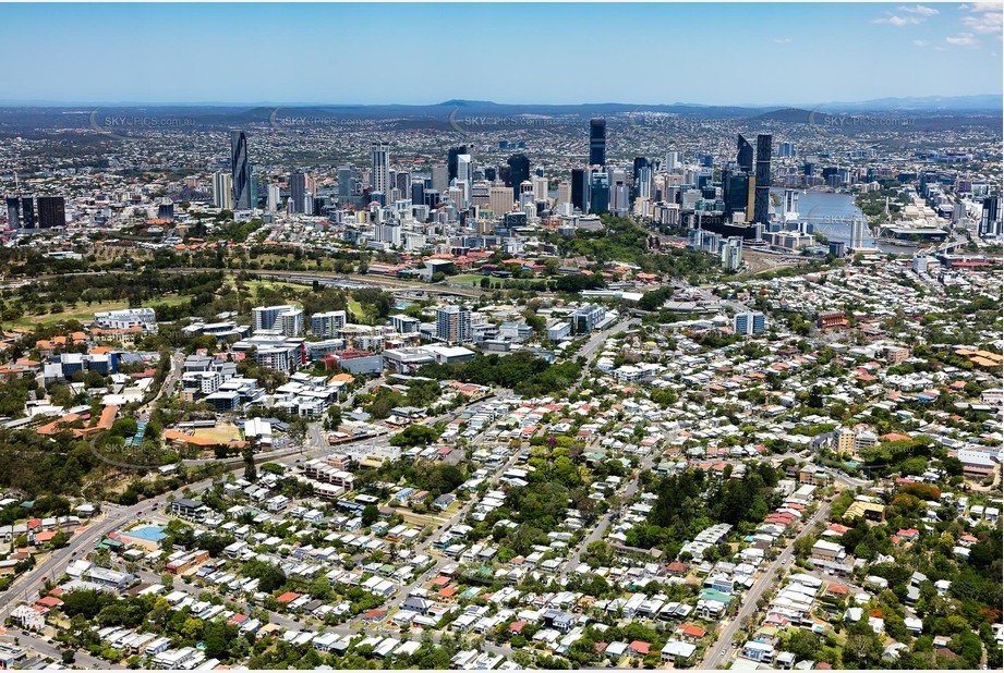 Aerial Photo Kelvin Grove QLD Aerial Photography