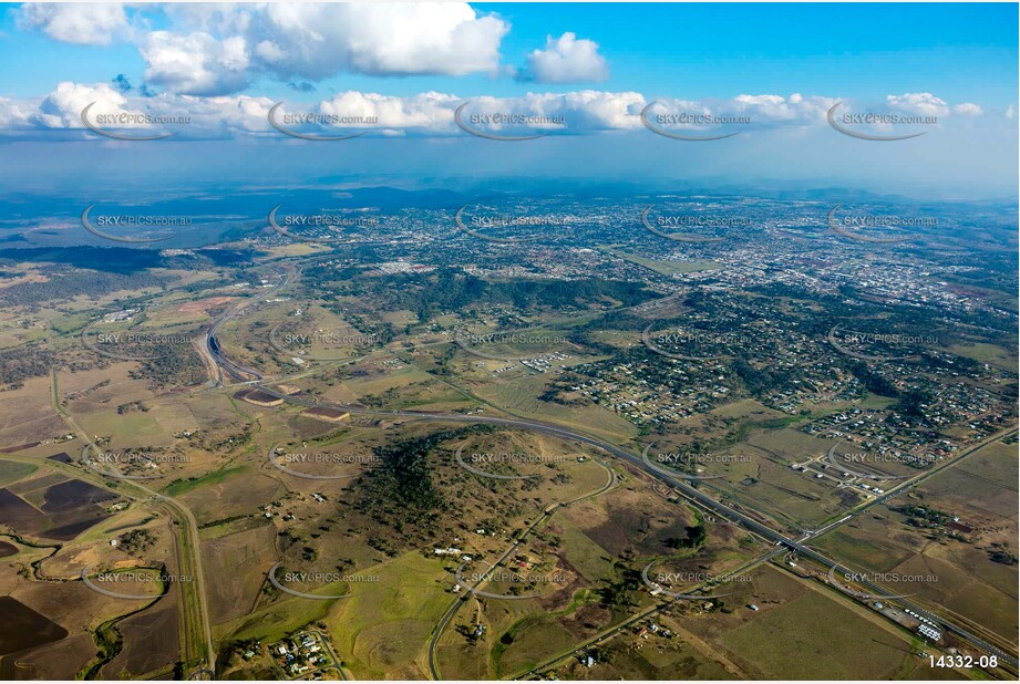 High Altitude Aerial Photo Gowrie Junction QLD Aerial Photography