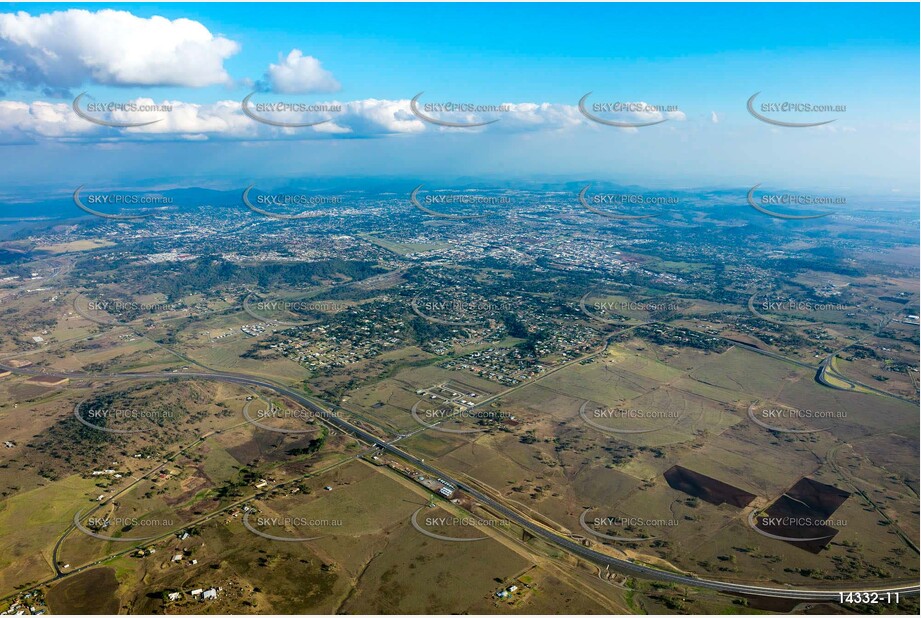 High Altitude Aerial Photo Gowrie Junction QLD Aerial Photography