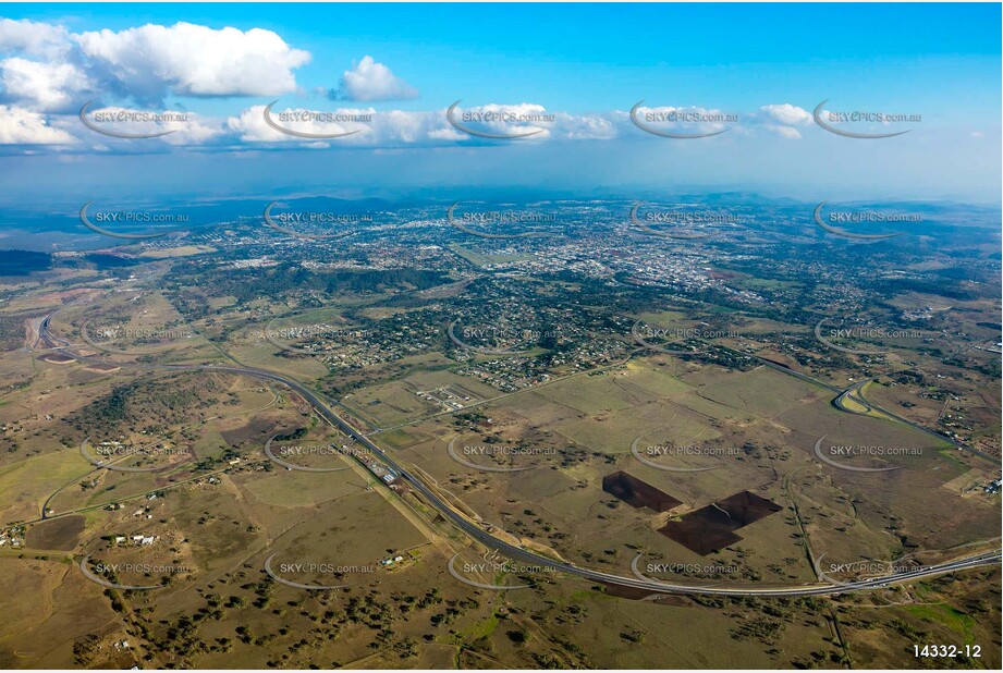 High Altitude Aerial Photo Gowrie Junction QLD Aerial Photography