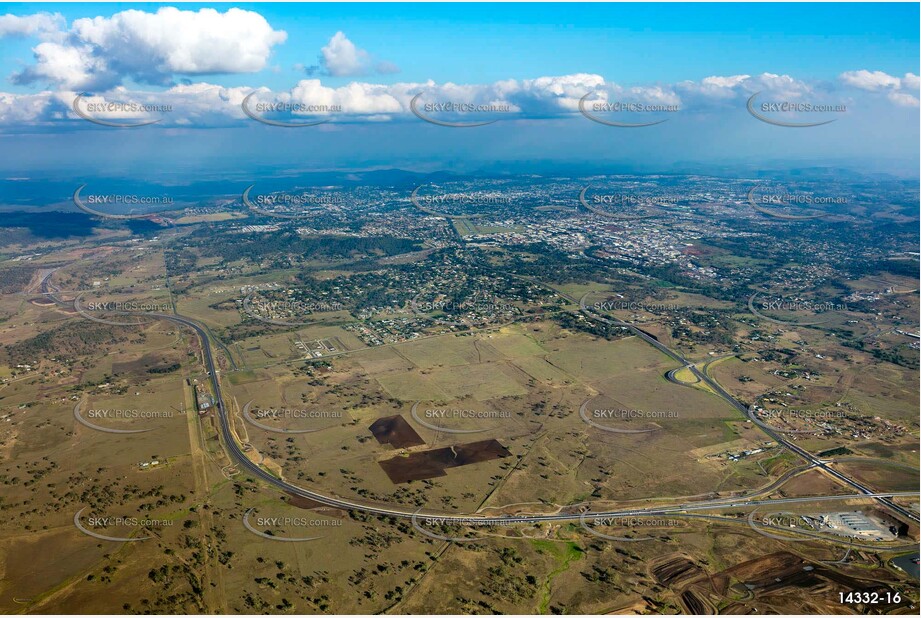 High Altitude Aerial Photo Gowrie Junction QLD Aerial Photography