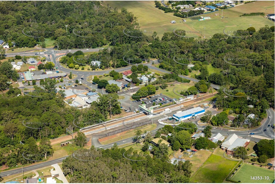 Aerial Photo Glass House Mountains QLD Aerial Photography